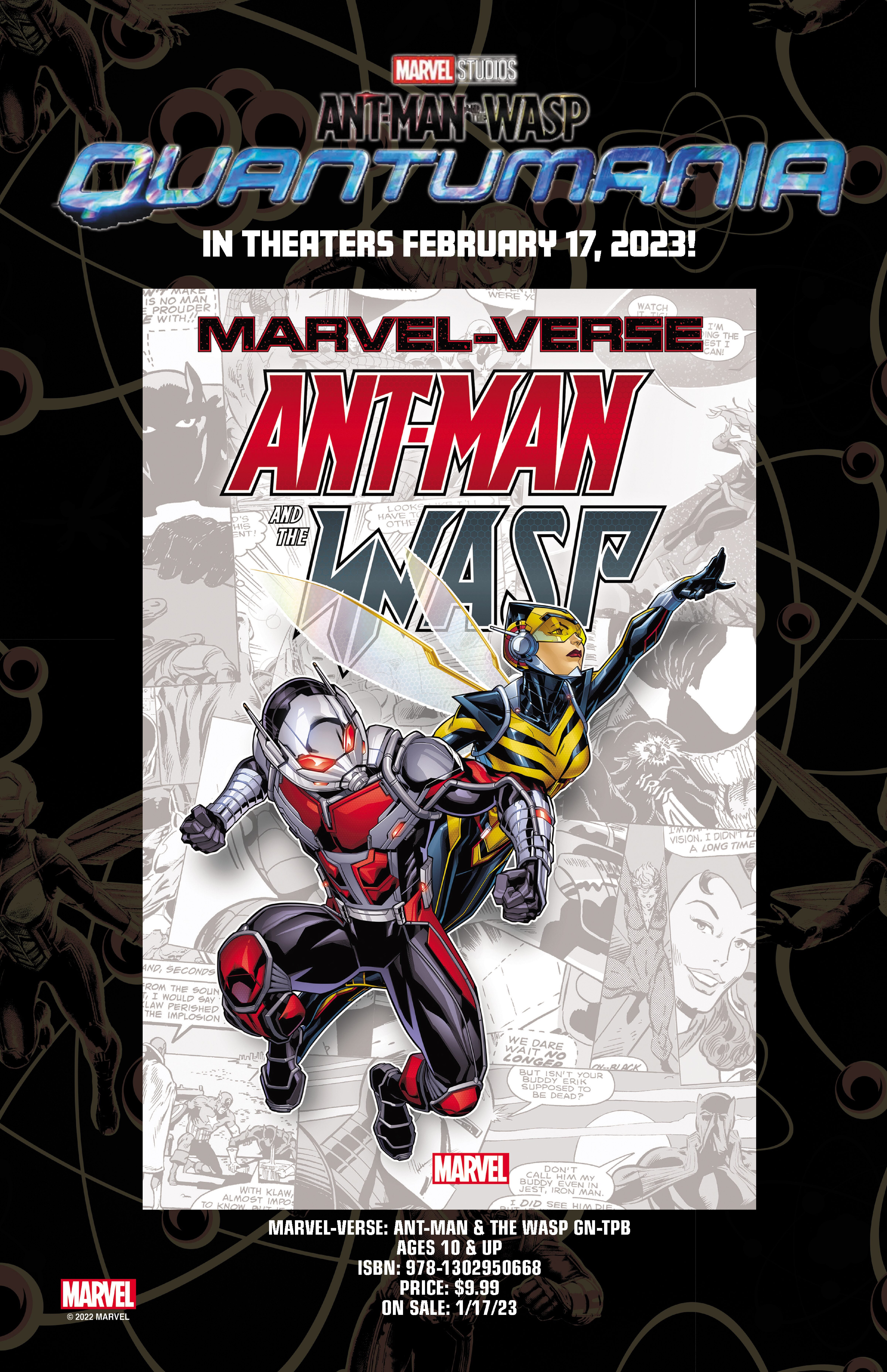 Ant-Man and the Wasp: Quantumania – Kids Sell Sheet cover