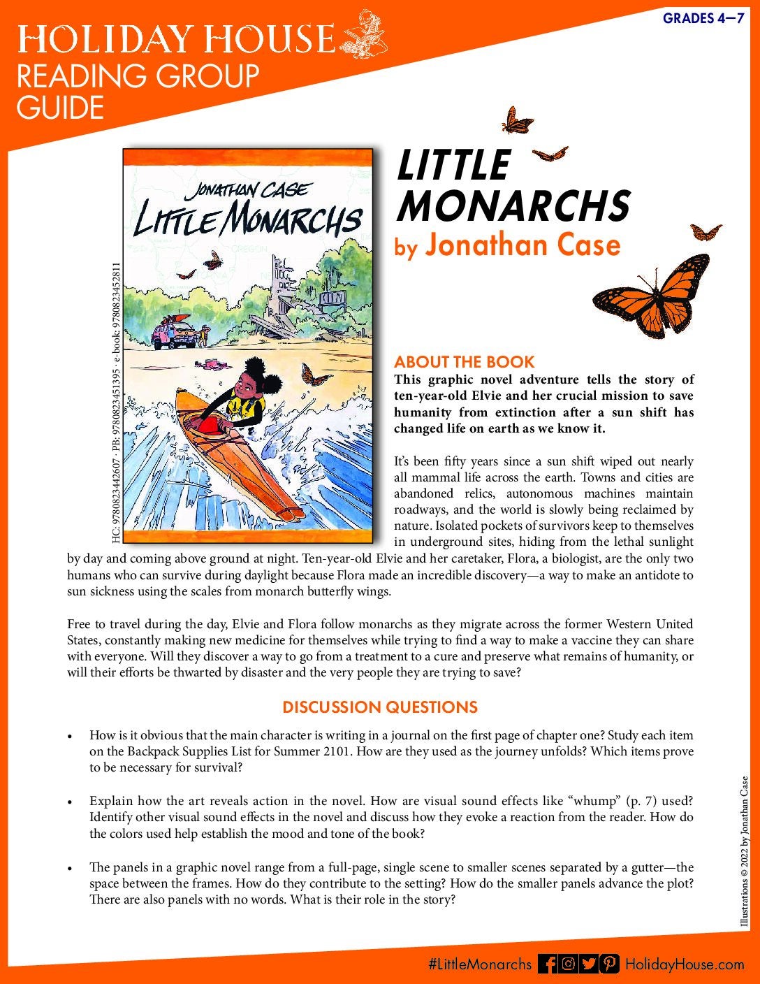 Little Monarchs – Reading Group Guide cover