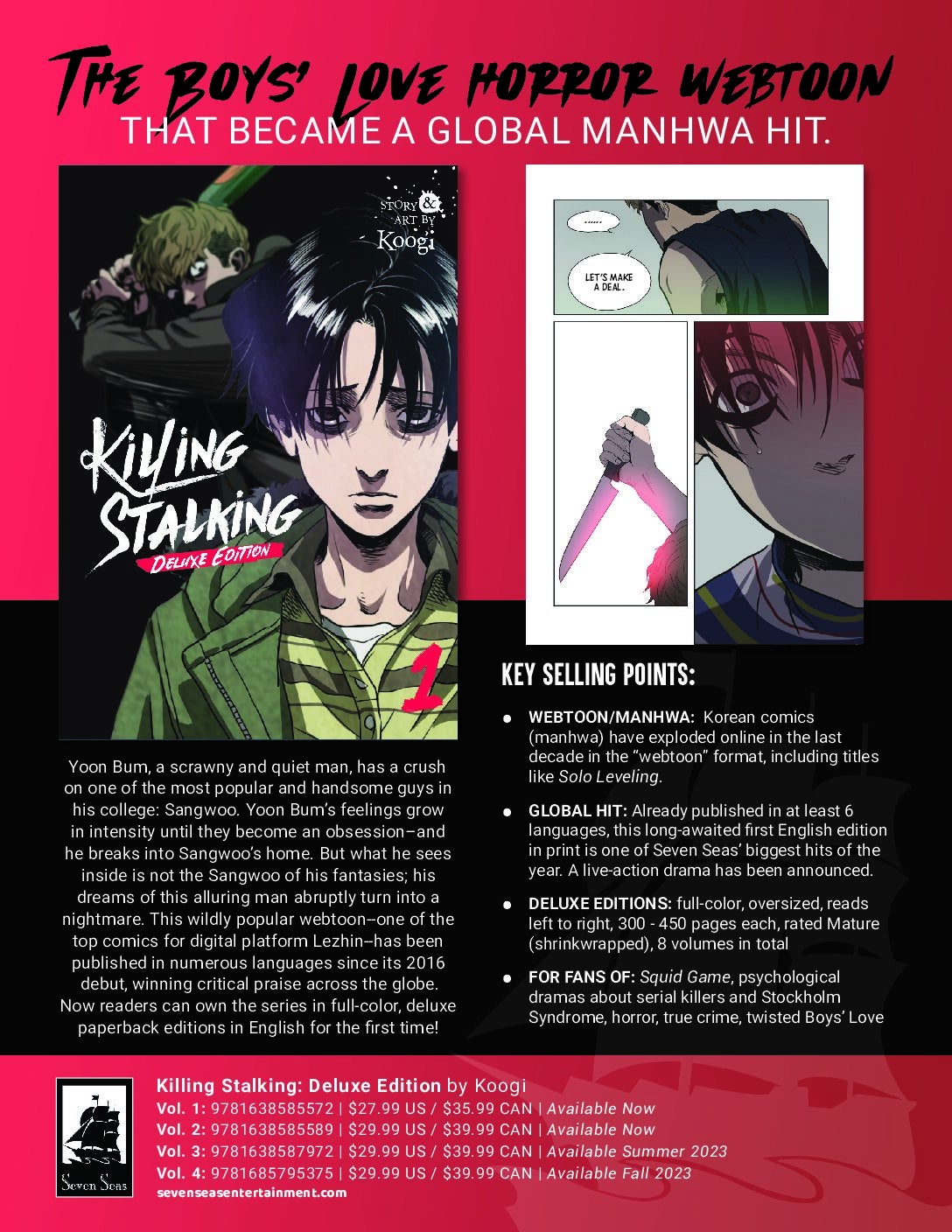 Killing Stalking: Deluxe Edition cover