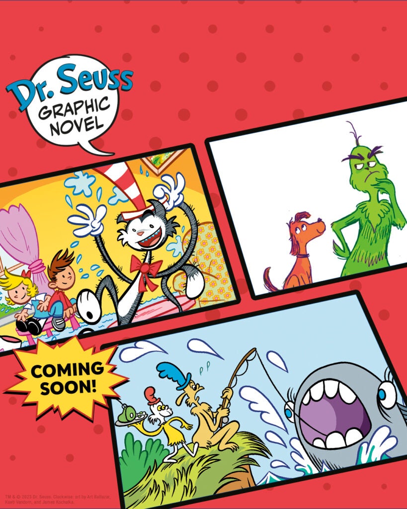 First Ever Dr. Seuss Graphic Novels Releasing in 2024! - Penguin Random ...