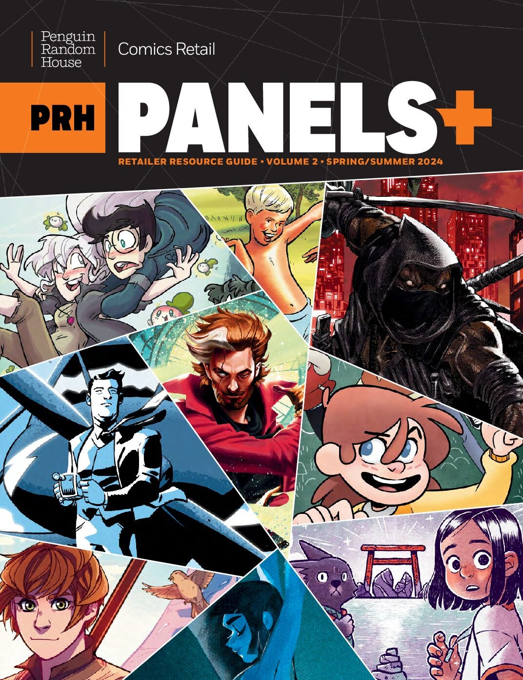 PRH Panels+ Spring/Summer 2024 Retailer Resource Guide cover