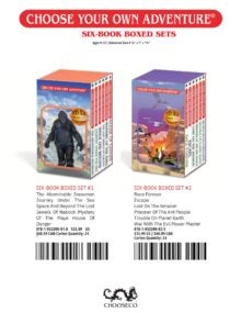 Choose Your Own Adventure 6-Book Boxed Sets Sell Sheet cover