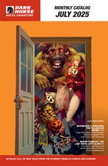 Dark Horse July 2025 Catalog cover