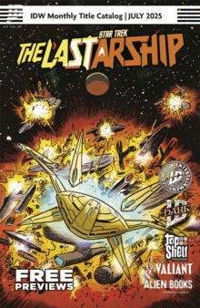 IDW July 2025 Catalog cover