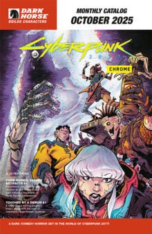 Dark Horse October 2025 Catalog cover