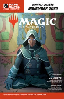 Dark Horse November 2025 Catalog cover
