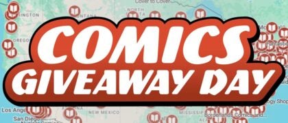 Store Locator Map for Comics Giveaway Day™—Find your local participating comic shop!